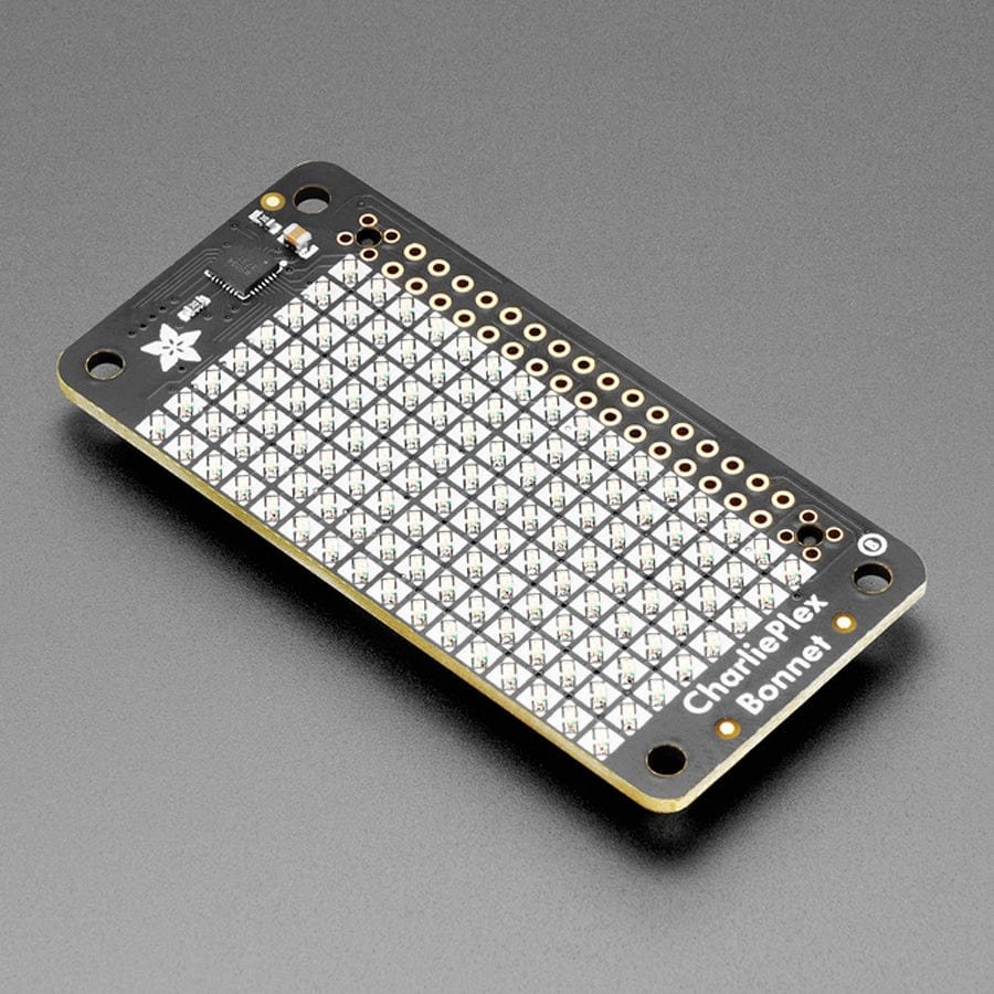 Adafruit Ships a Triple LED Matrix Bonnet for the Raspberry Pi