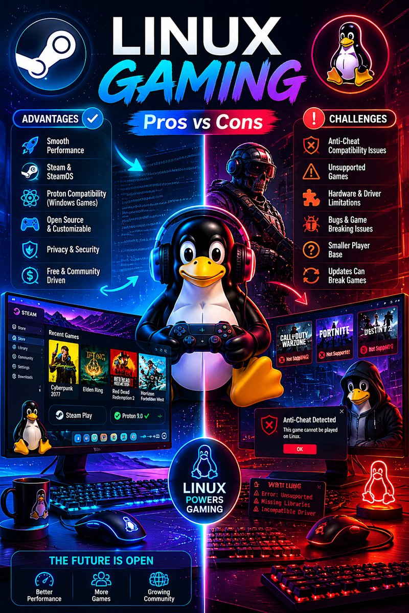 Linux Gaming Keeps Closing the Gap: Kernel and Windows-API Work Behind the Gains