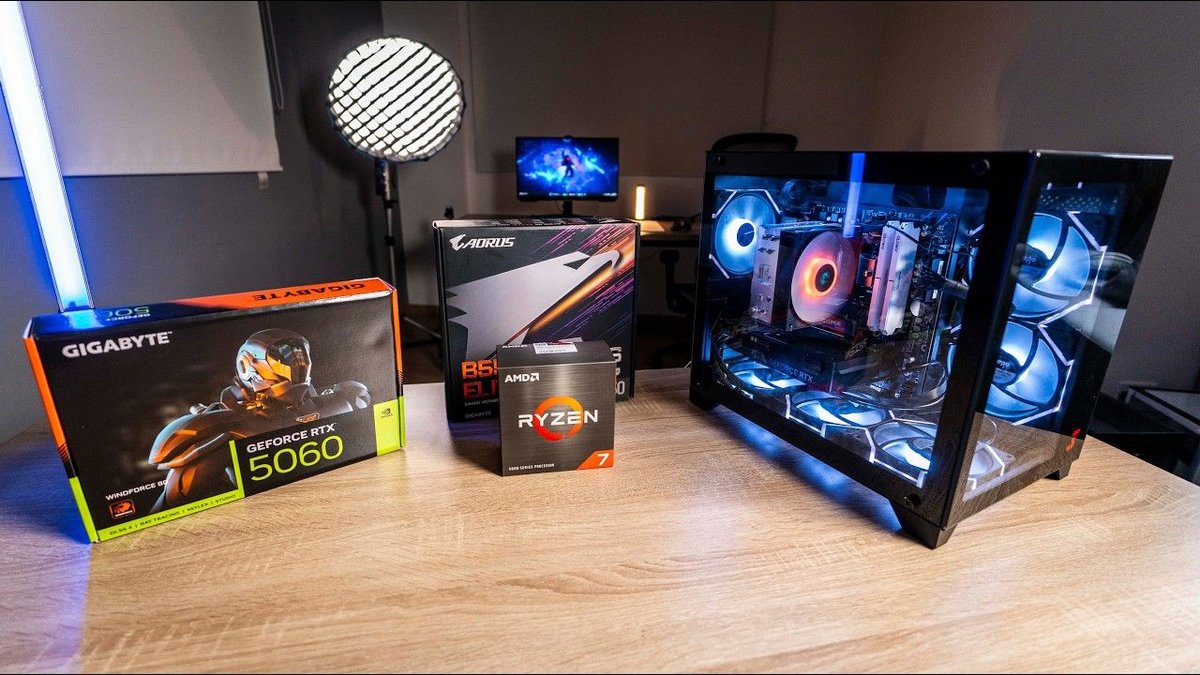 Ryzen 7 5800X + RTX 5060 Combo Hits $439 With Cooler