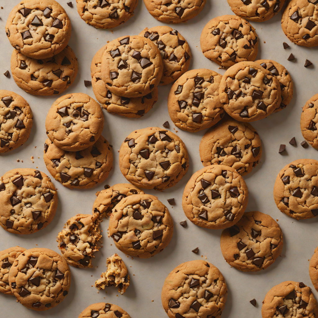 Chocolate Chip Levain-Style Cookies with Dark Cocoa