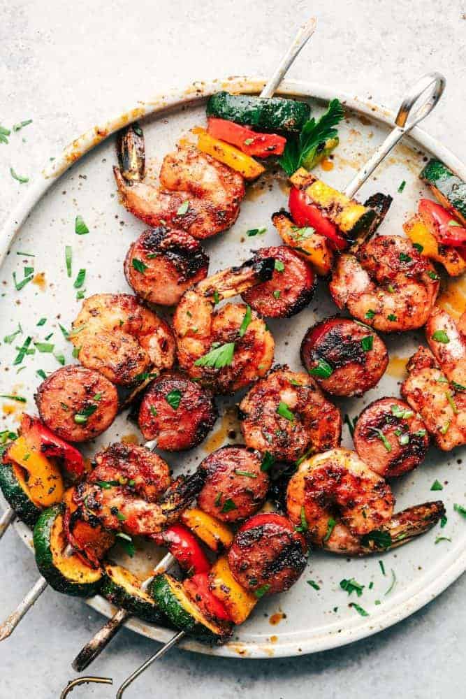 Grilled Cajun Shrimp Skewers