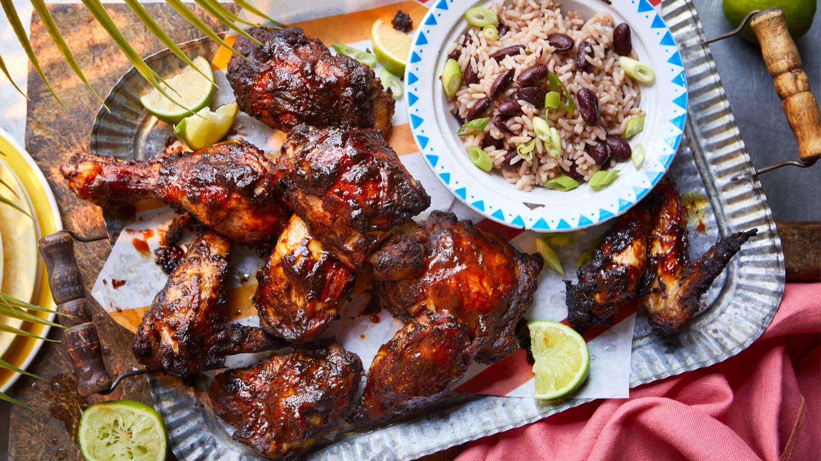 18 Jamaican Recipes: Jerk Chicken, Curry Goat, Ackee & Rice-and-Peas Dinners