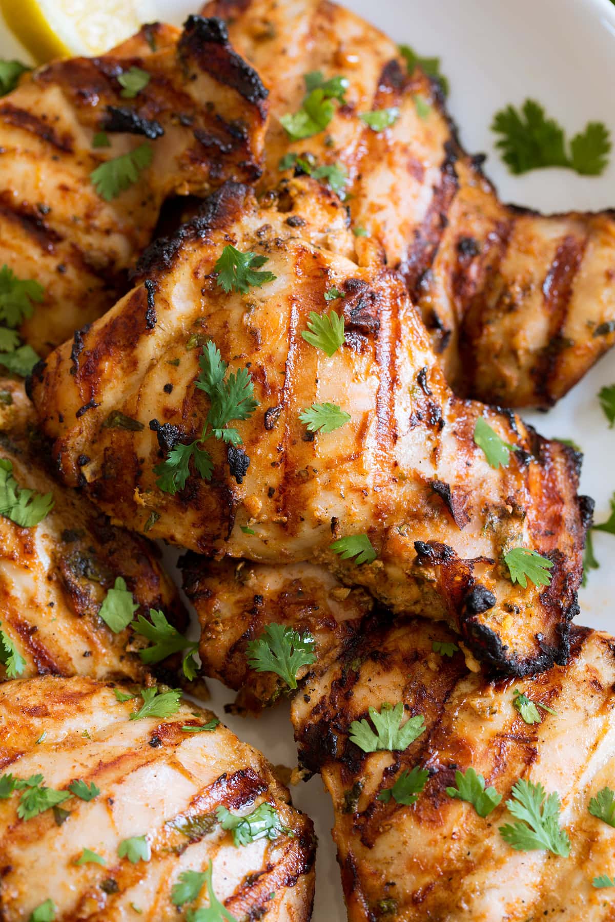 Indian-Spiced Yogurt Marinated Chicken Thighs