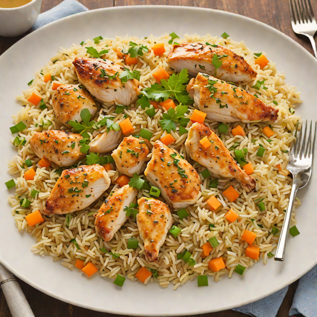 One-Pot Chicken and Rice Pilaf