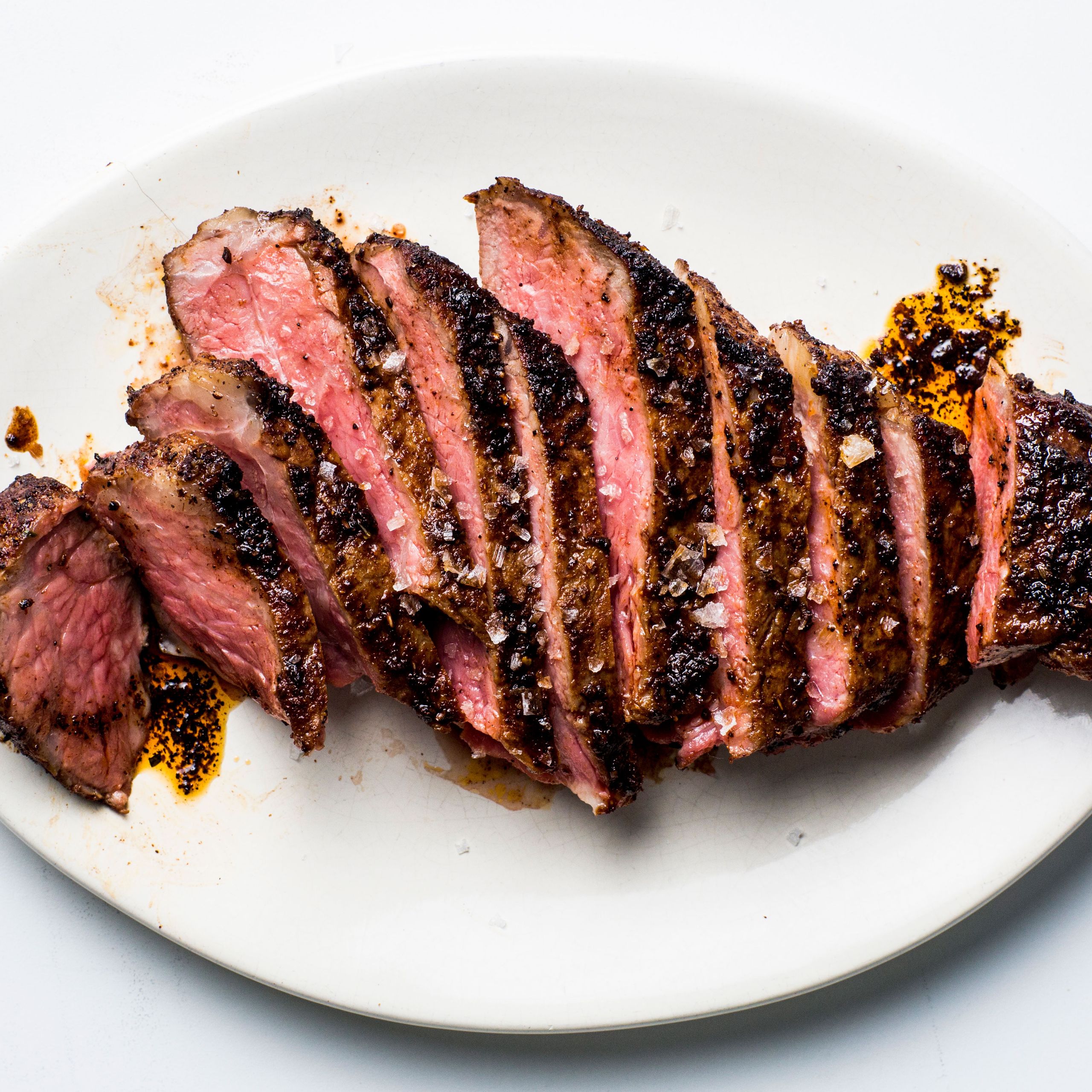 Coffee-Rubbed Beef Steak with Bitter Cocoa Dust