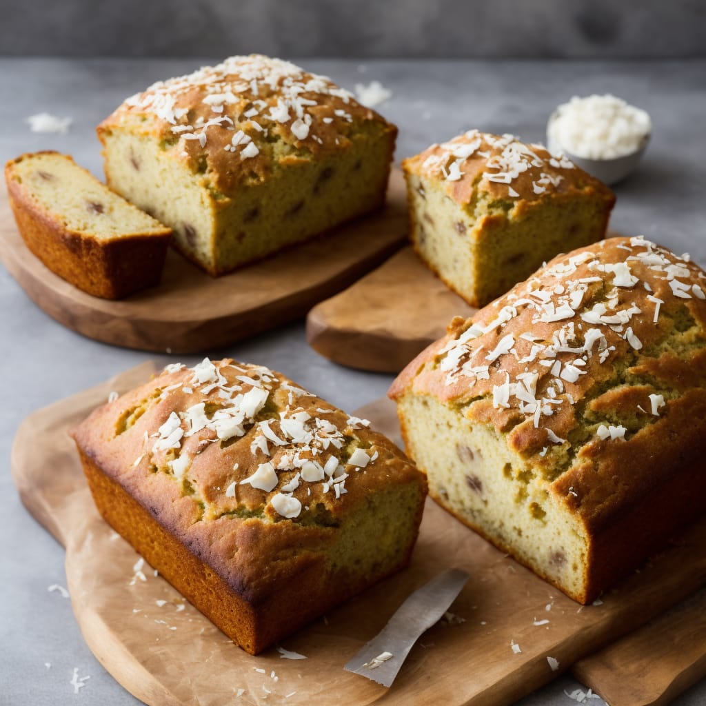 Cardamom-Spiced Banana Coconut Bread
