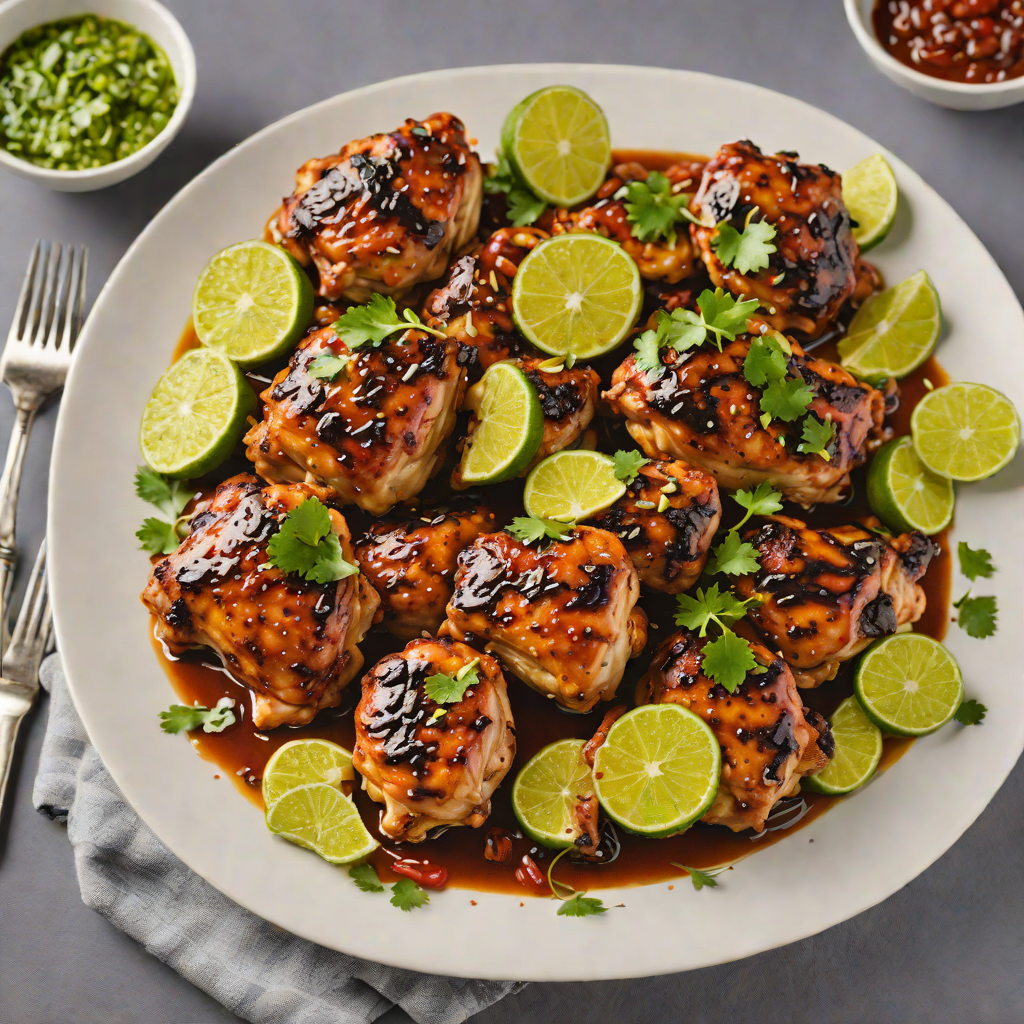 Charred Chili Lime Chicken Thighs