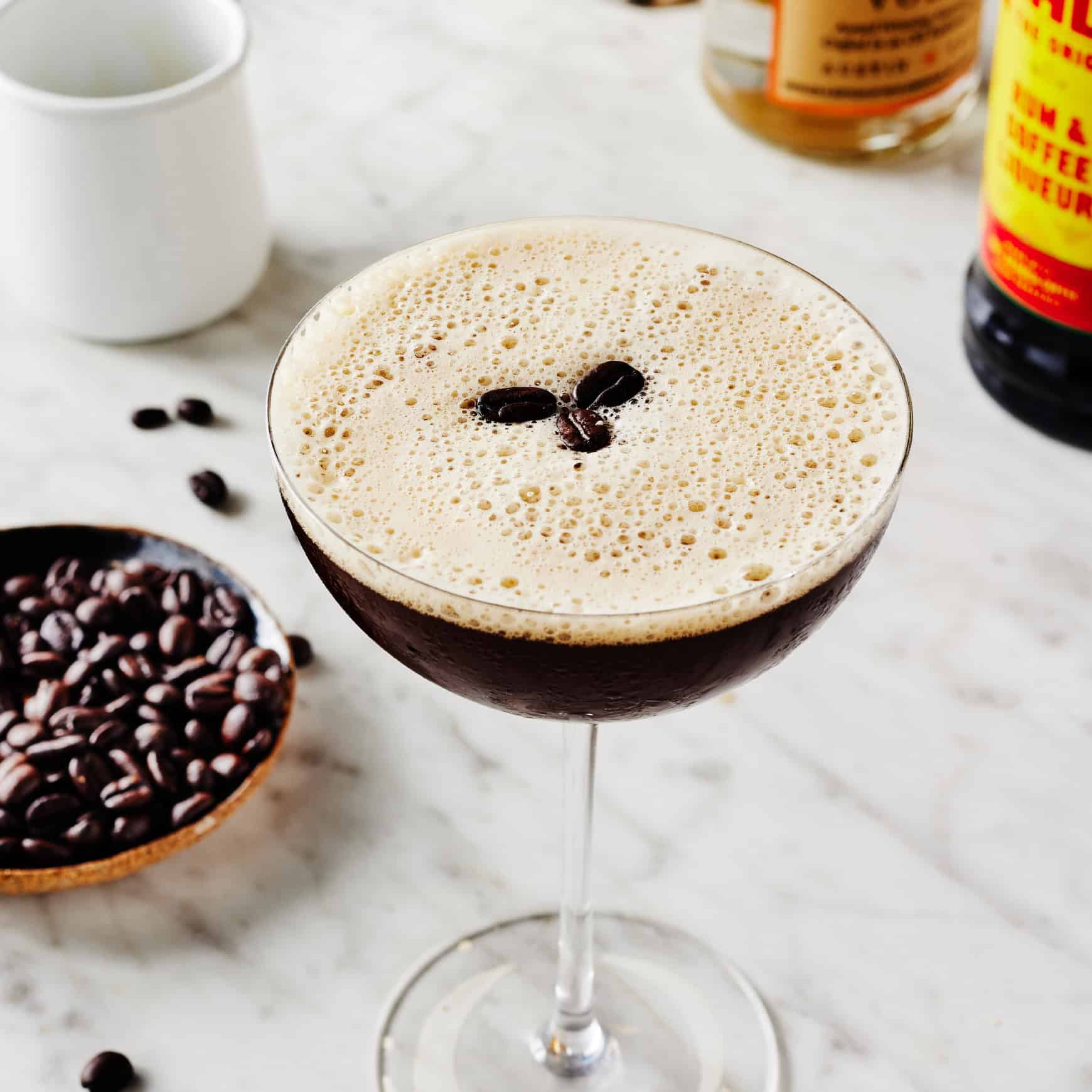 Creamy Amaretto Espresso Martini