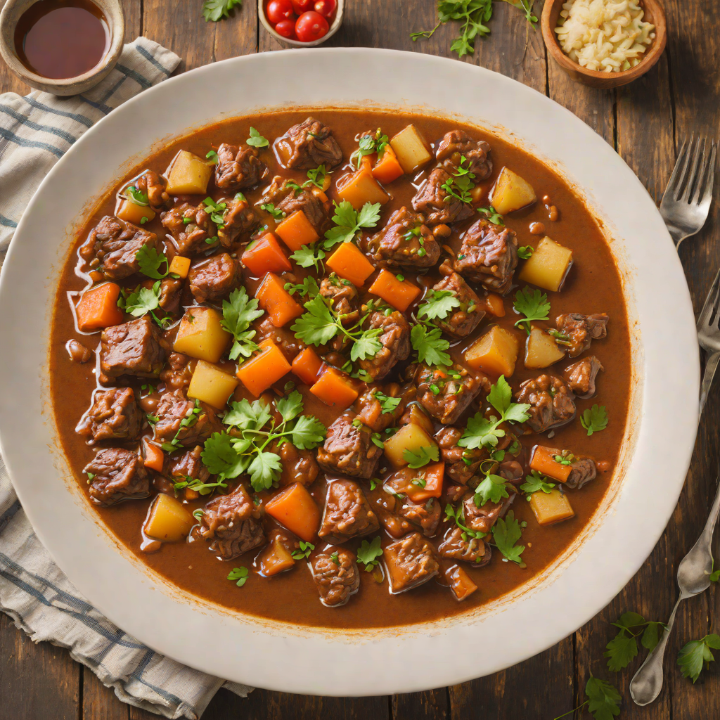 Slow-Cooked Tibs Beef Stew with Berbere and Mitmita