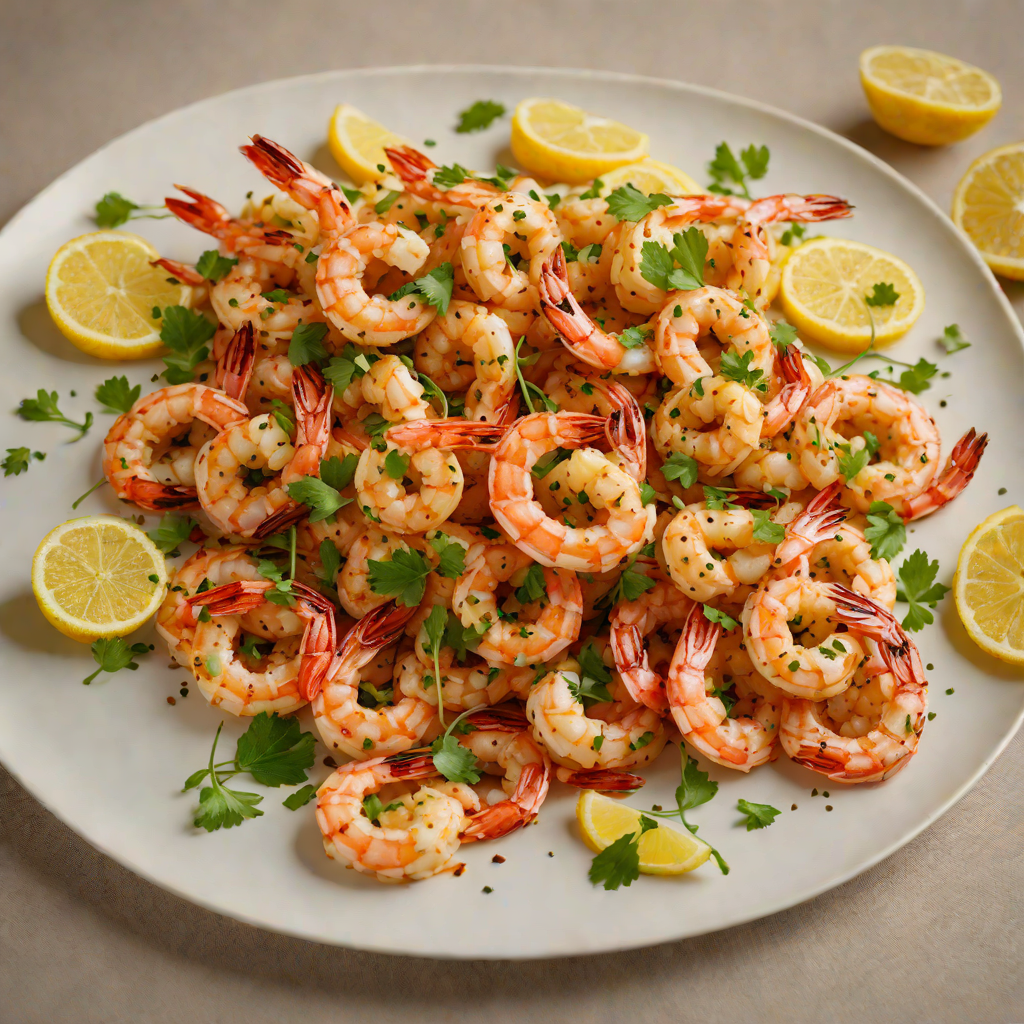 Spicy Sautéed Shrimp with Lemon and Chili Flakes