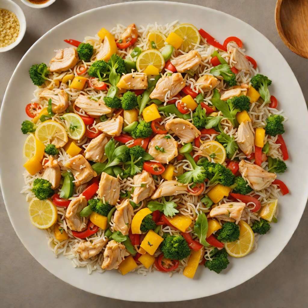 Frozen Lemon-Ginger Chicken Stir Fry