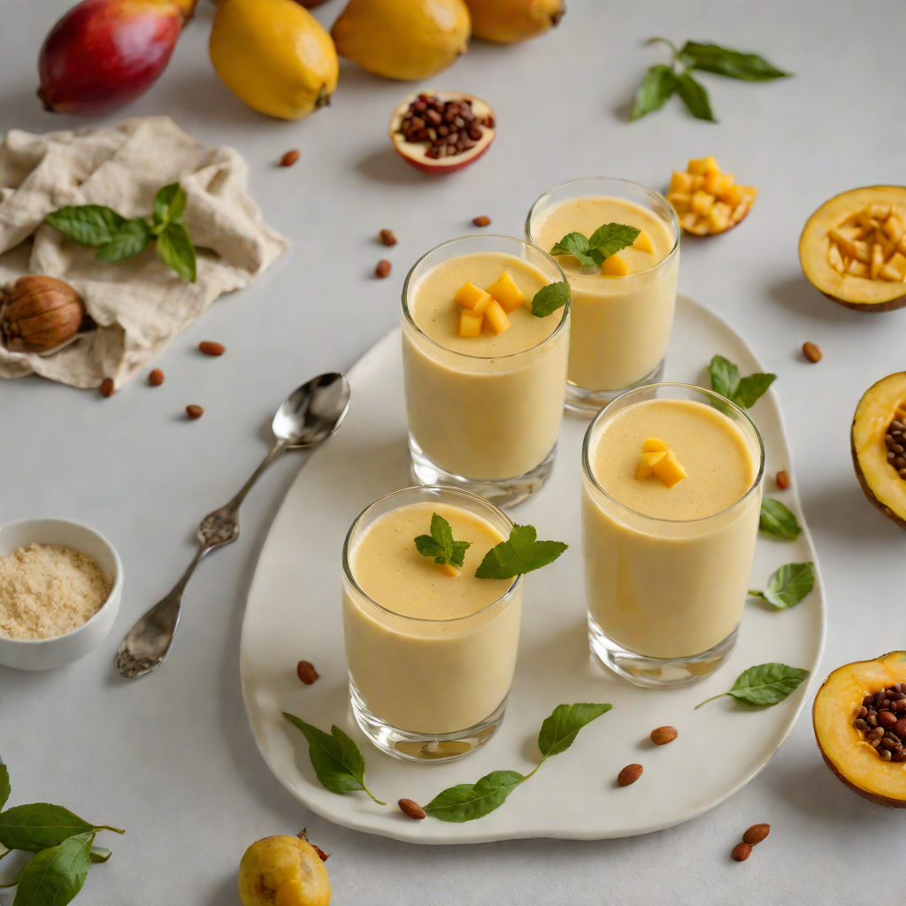 No-Sugar Added Mango Lassi Smoothie