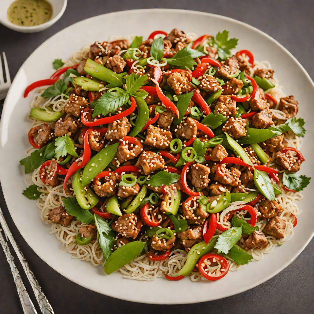 Spicy Pork Stir-Fry with Garlic and Fresh Chilies