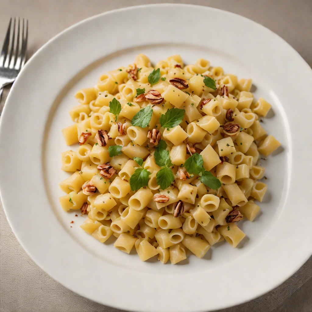 Älplermagronen Alpine Macaroni with Apple Sauce