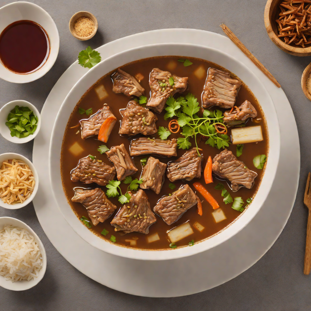 Bak Kut Teh Peppery Pork Rib Soup