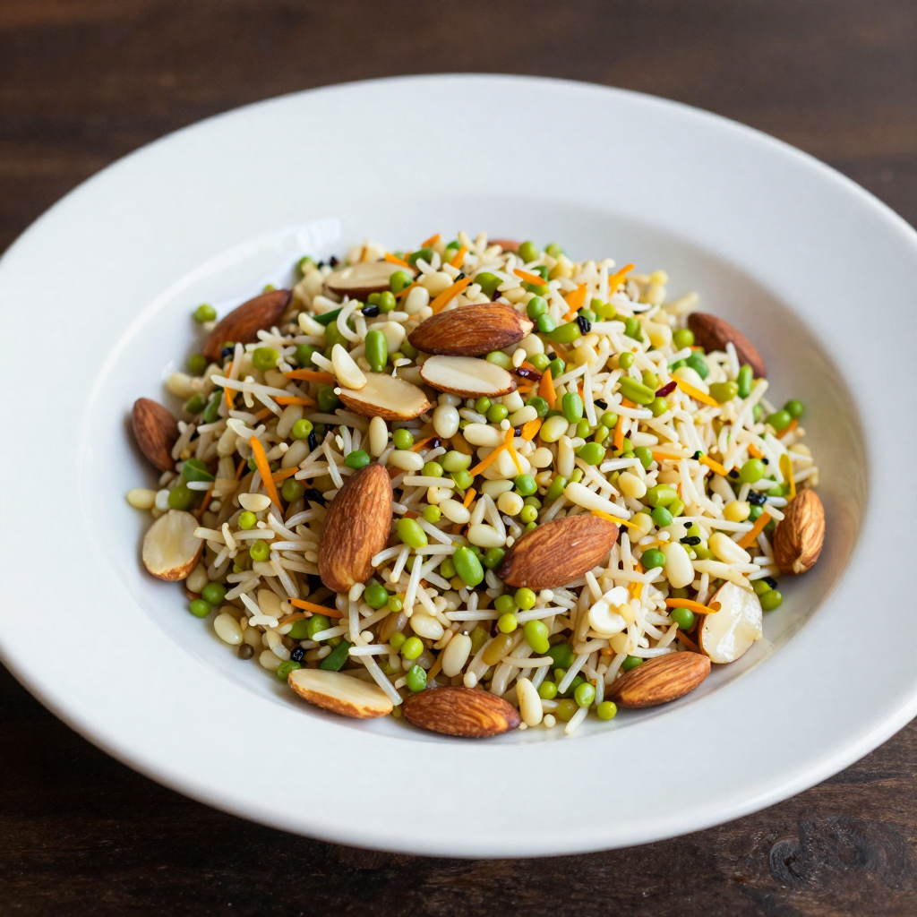 Freekeh Pilaf with Almonds