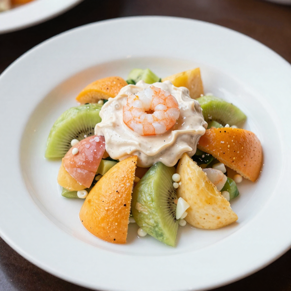Rojak Fruit and Vegetable Salad with Prawn Paste