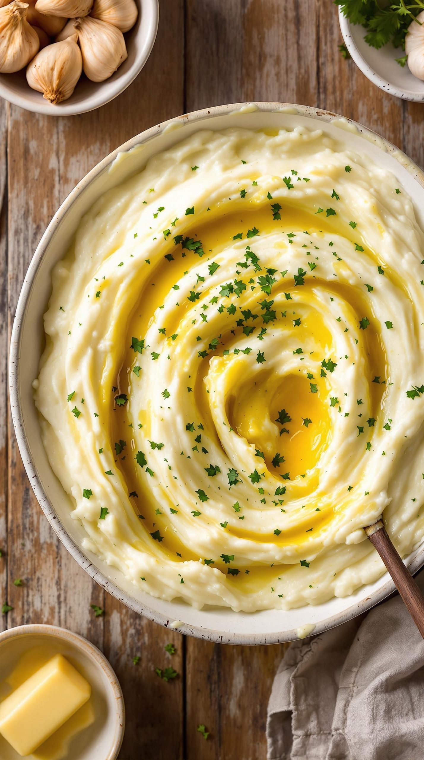 Creamy Garlic Mashed Potatoes