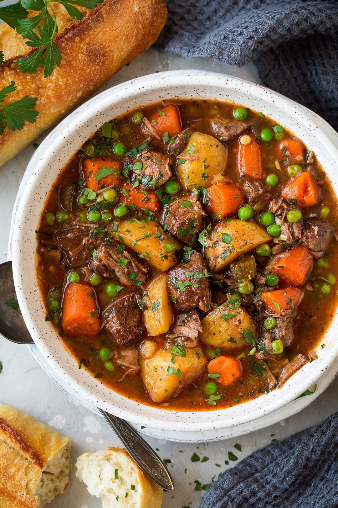 Slow Cooker Herb Beef Stew