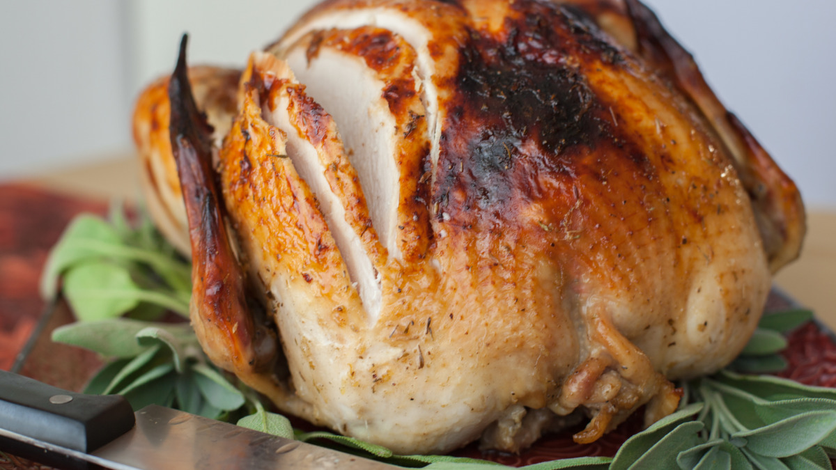 Honey-Glazed Maple Roast Turkey