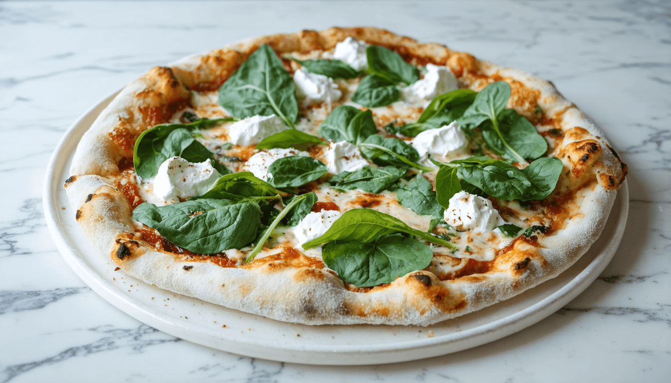 Sage and Ricotta White Pizza