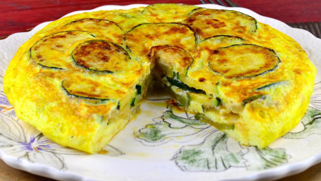 Zucchini & Basil Frittata