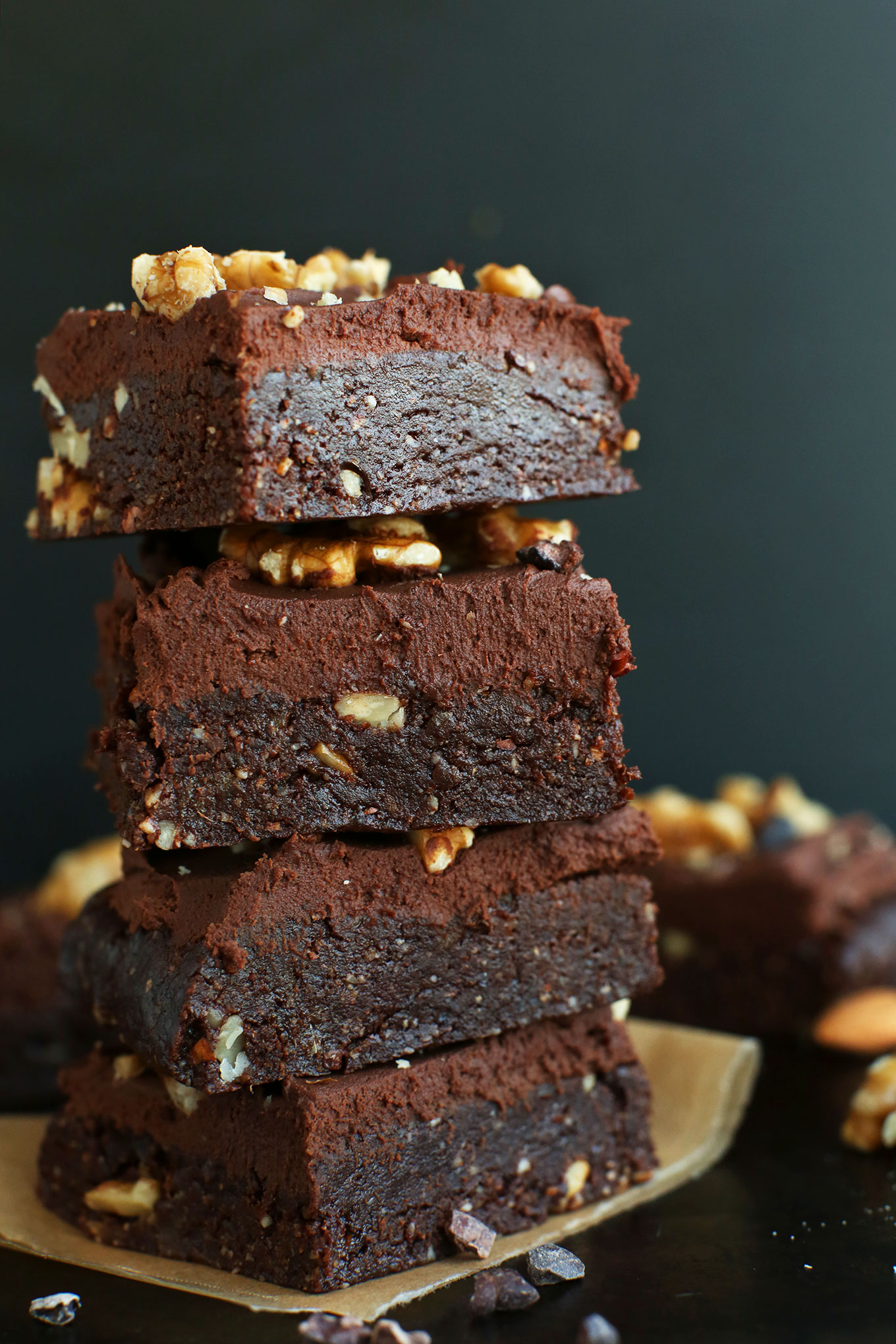 Vegan Chocolate Fudge Brownies