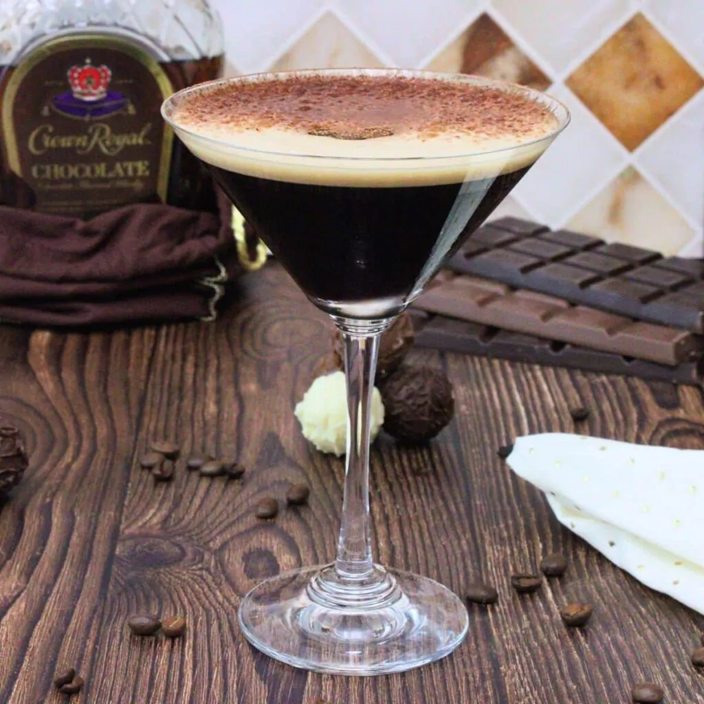 Dark Chocolate Espresso Martini