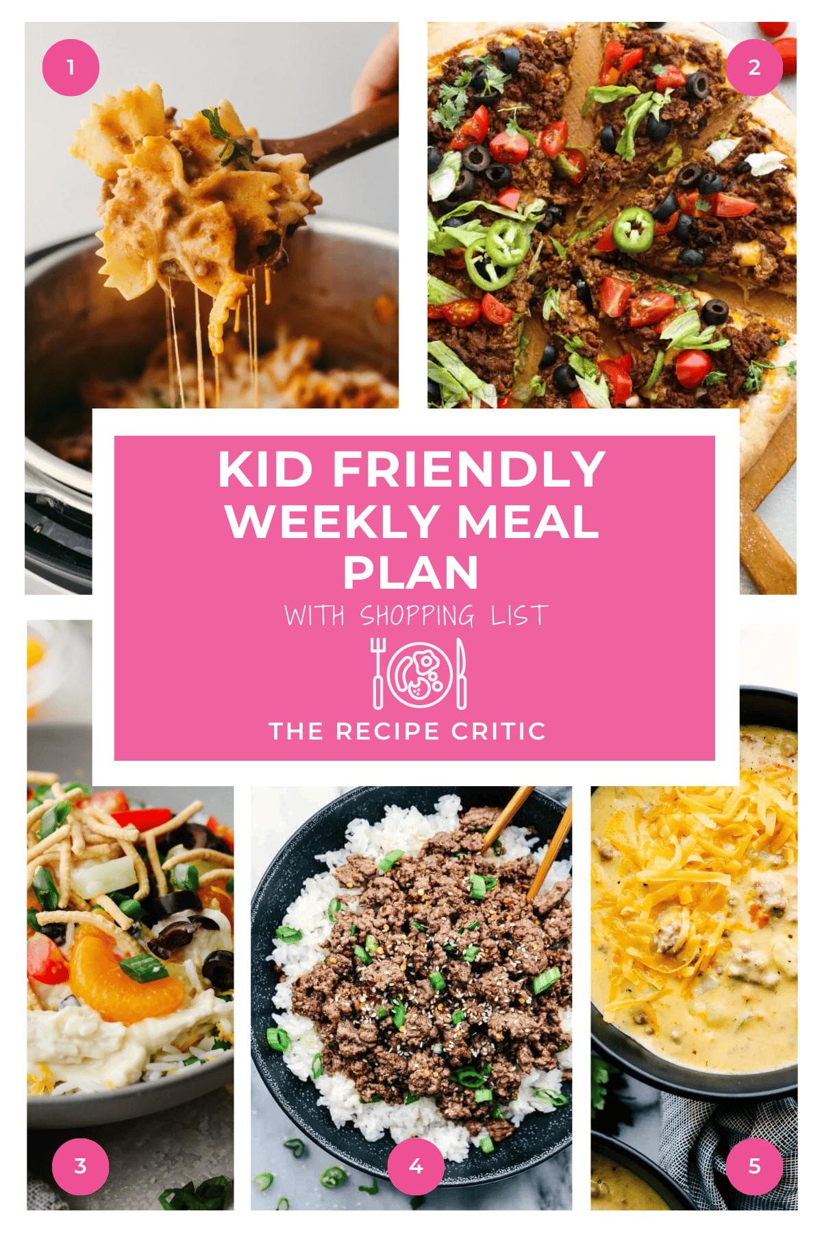 Vegetarian Meal Plan for Families: 30 Kid-Friendly Recipes + Weekly Shopping List