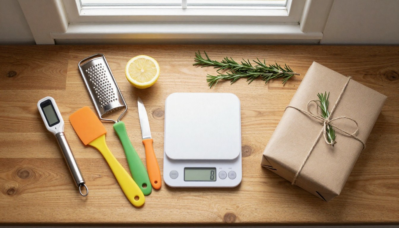 Kitchen tools and gifts relevant to home cooks
