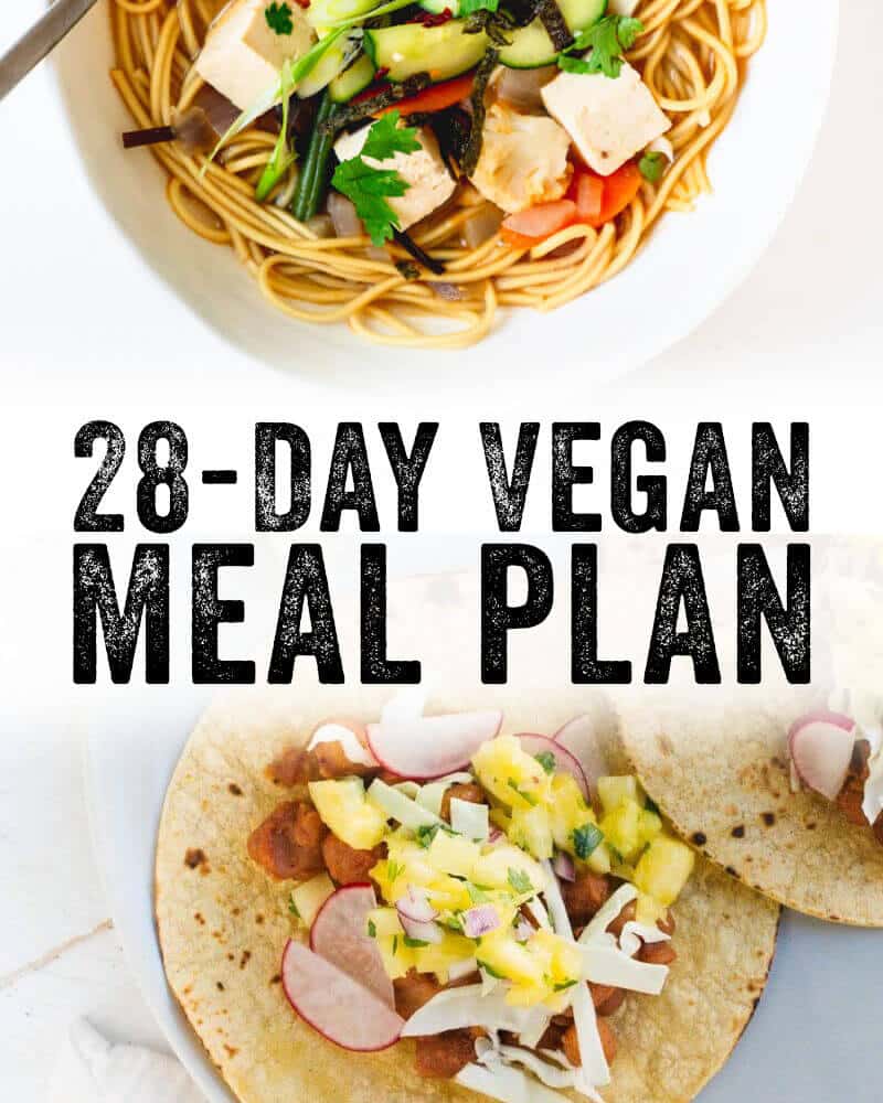 The Complete Vegan Meal Plan: 30+ Recipes + Shopping List for 2026